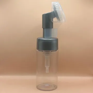 100ML PET Foam Bottle With 42MM Silicon Brush – Perfect for Facewash & Skincare