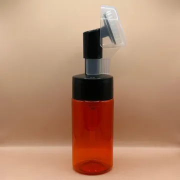 100ML PET Foam Bottle With 42MM Silicon Brush – Perfect for Facewash & Skincare