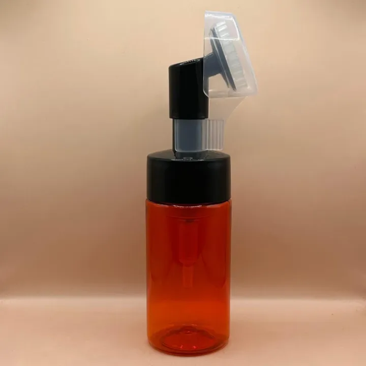 100ML PET Foam Bottle With 42MM Silicon Brush – Perfect for Facewash & Skincare