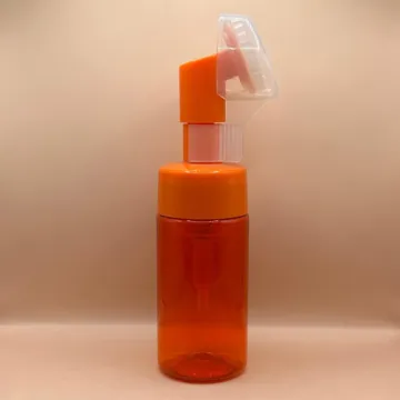 100ML PET Foam Bottle With 42MM Silicon Brush – Perfect for Facewash & Skincare
