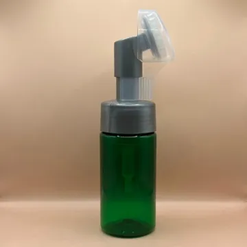 100ML PET Foam Bottle With 42MM Silicon Brush – Perfect for Facewash & Skincare