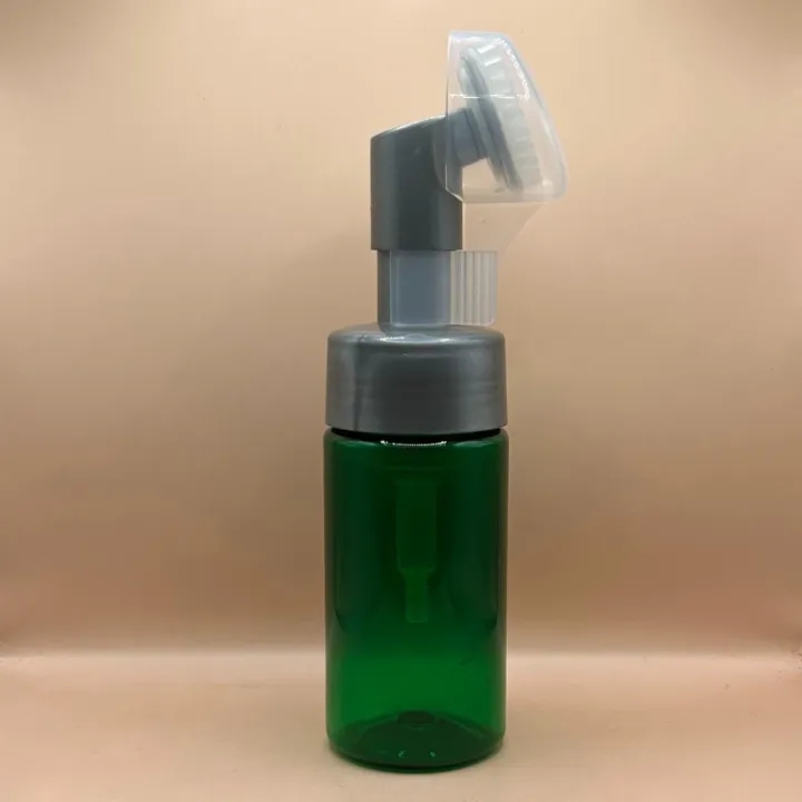 100ML PET Foam Bottle With 42MM Silicon Brush – Perfect for Facewash & Skincare