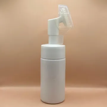 100ML PET Foam Bottle With 42MM Silicon Brush – Perfect for Facewash & Skincare