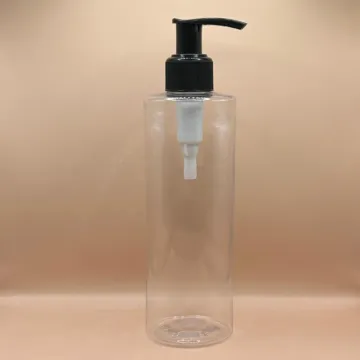 250ML PET IMP Bottle Oval with 24/410 L1 Dispenser Pump | Premium Dispenser Bottle for Lotions, Shampoos & More