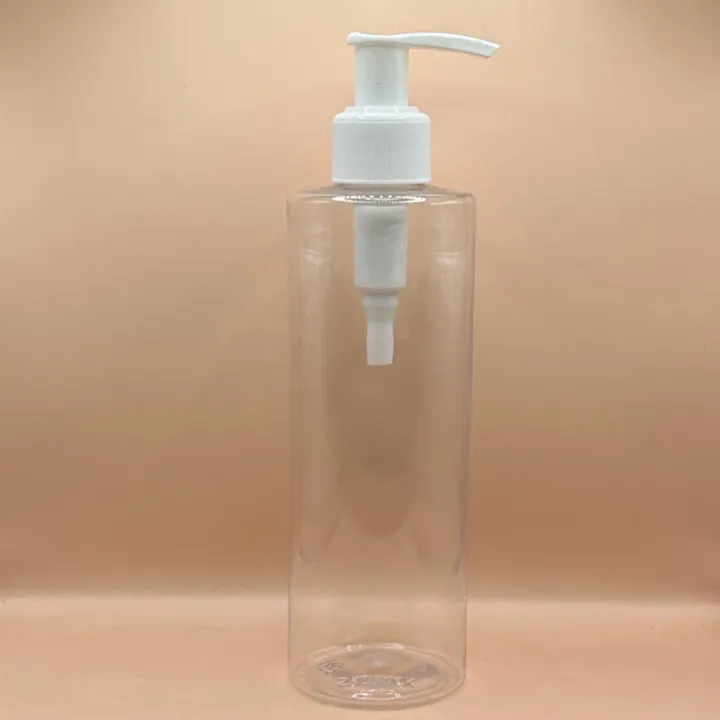250ML PET IMP Bottle Oval with 24/410 L1 Dispenser Pump | Premium Dispenser Bottle for Lotions, Shampoos & More