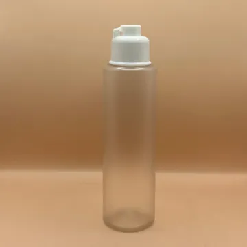 100ML PET Sleek Bottle with 24/410 Loccitane Cap | Durable Cosmetic Packaging
