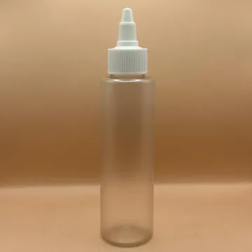 100ML PET Sleek Bottle with 24/410 Twist Cap for Oil Packaging