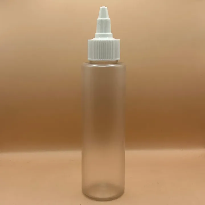 100ML PET Sleek Bottle with 24/410 Twist Cap for Oil Packaging