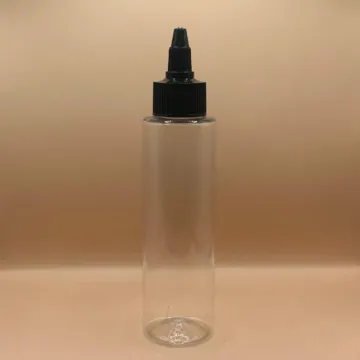 100ML PET Sleek Bottle with 24/410 Twist Cap for Oil Packaging