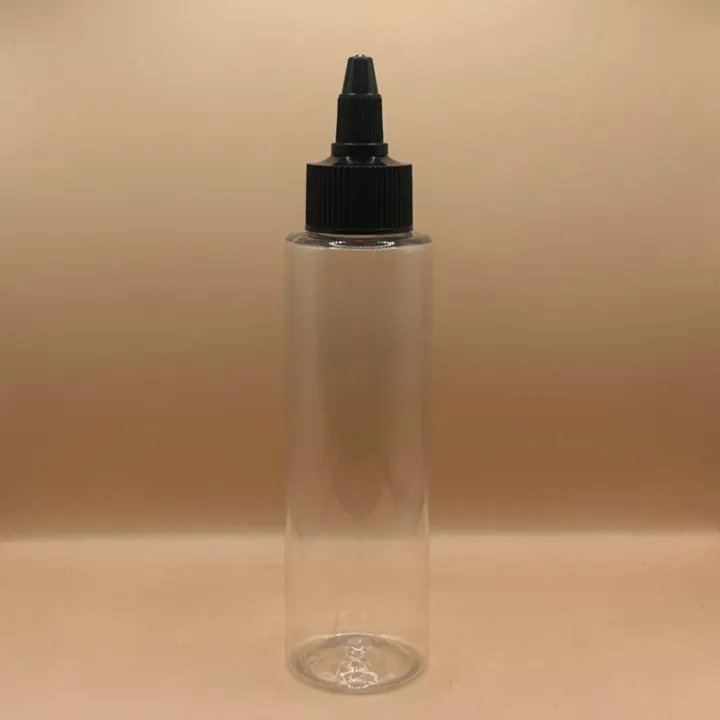 100ML PET Sleek Bottle with 24/410 Twist Cap for Oil Packaging