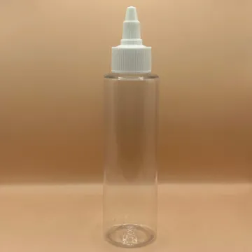 100ML PET Sleek Bottle with 24/410 Twist Cap for Oil Packaging