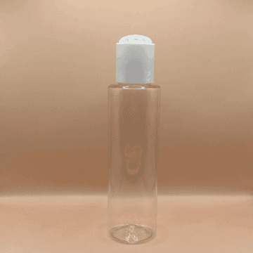 100ML PET Sleek Bottle with 24/410 Dis-Top Cap - Perfect for Skincare & Personal Care Packaging
