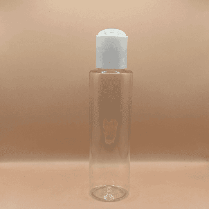 100ML PET Sleek Bottle with 24/410 Dis-Top Cap - Perfect for Skincare & Personal Care Packaging