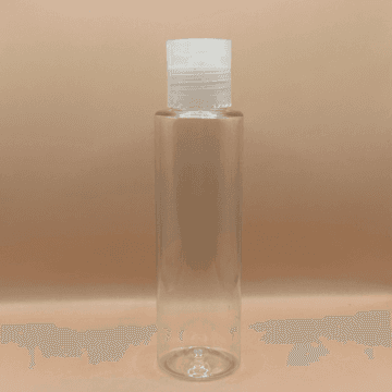 100ML PET Sleek Bottle with 24/410 Dis-Top Cap - Perfect for Skincare & Personal Care Packaging