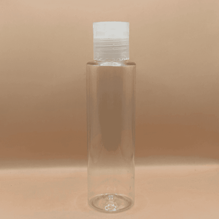 100ML PET Sleek Bottle with 24/410 Dis-Top Cap - Perfect for Skincare & Personal Care Packaging