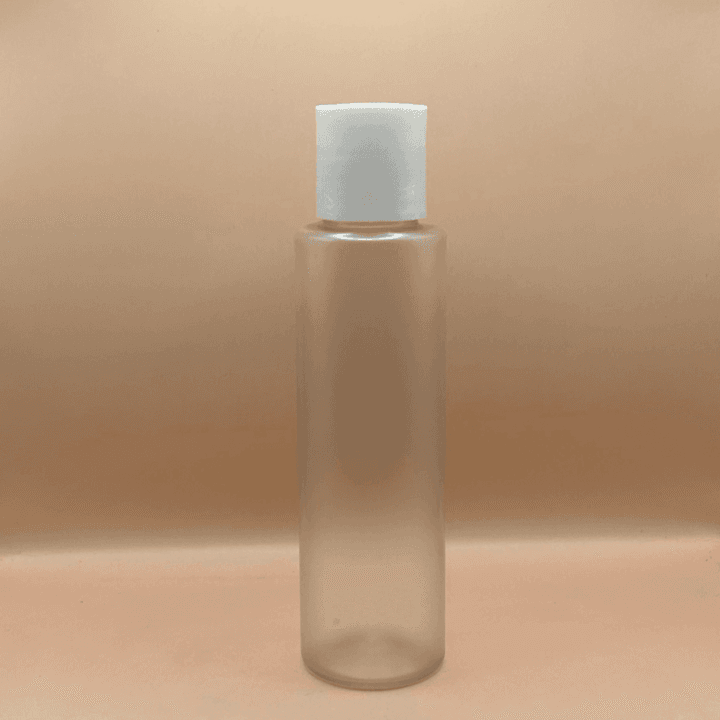 100ML PET Sleek Bottle with 24/410 Dis-Top Cap - Perfect for Skincare & Personal Care Packaging