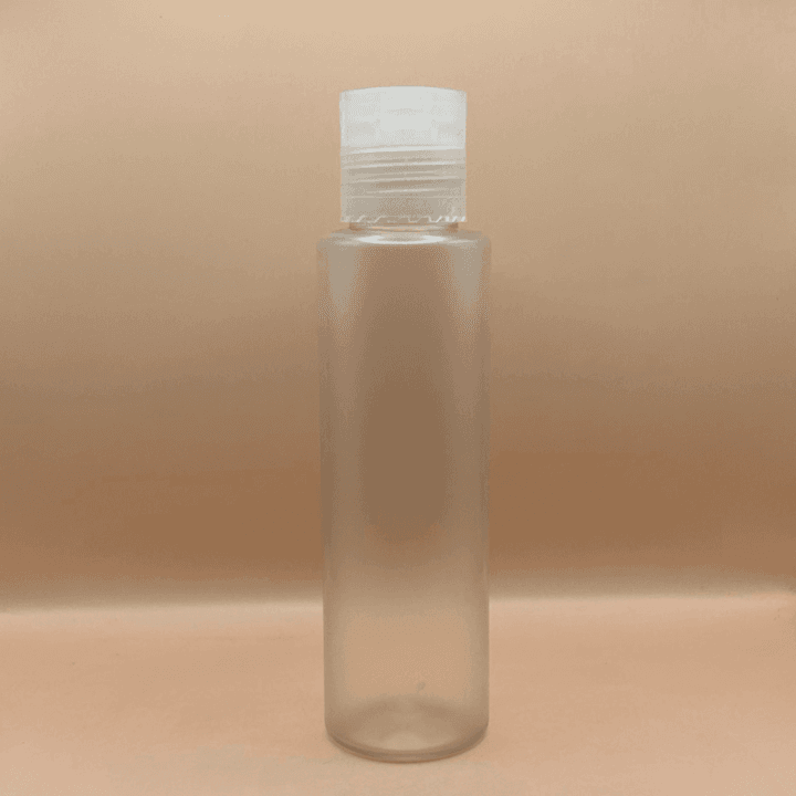 100ML PET Sleek Bottle with 24/410 Dis-Top Cap - Perfect for Skincare & Personal Care Packaging