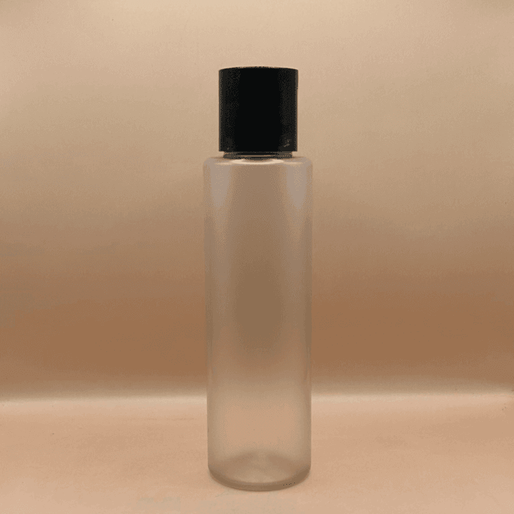 100ML PET Sleek Bottle with 24/410 Dis-Top Cap - Perfect for Skincare & Personal Care Packaging