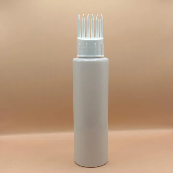 100ML PET Sleek Bottle with 24/410 Comb Applicator - Perfect for Hair Care and Personal Care Products