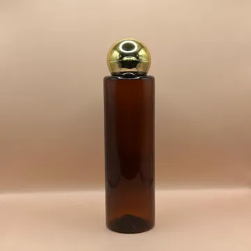 100ML PET Sleek Bottle with 24/410 Dom Flip-Top Cap for Skincare and Personal Care Packaging