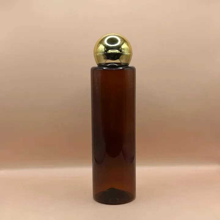 100ML PET Sleek Bottle with 24/410 Dom Flip-Top Cap for Skincare and Personal Care Packaging