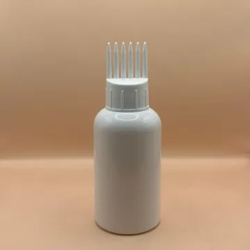 100ML PET Boston Bottle with 24/410 Comb Applicator - Ideal for Hair Care and Liquid Products