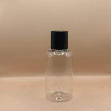 100ML PET Boston Bottle with 24/410 Disc-Top Cap | Premium Packaging for Skincare and Personal Care