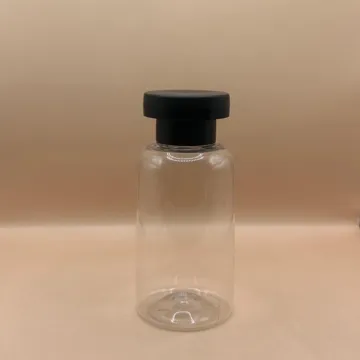 100ML PET Boston Bottle With 24/410 Mushroom Cap - Durable Packaging for Personal Care