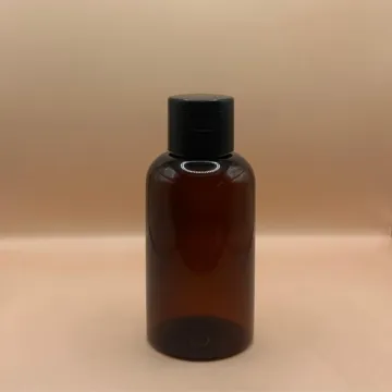 100ML PET Boston Bottle With 24/410 Flip-Top Cap – Ideal Packaging for Skincare and Personal Care Products