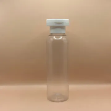 120ML PET Bottle with 24/410 Mushroom Flip-Top Cap for Skincare and Personal Care Packaging