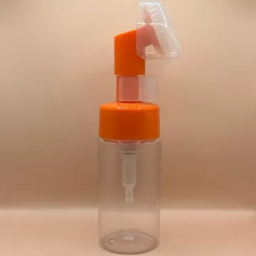 100ML PET Foam Bottle With 42MM Silicon Brush – Perfect for Facewash & Skincare