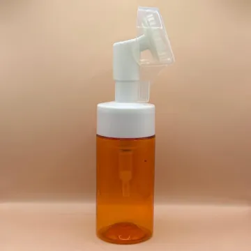 100ML PET Foam Bottle With 42MM Silicon Brush – Perfect for Facewash & Skincare