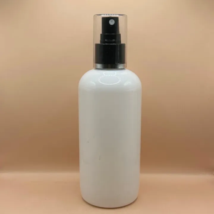 300ML PET Boston Bottle With 24/410 AS Mist Pump With Silver Lining Overcap – Premium Packaging Solution