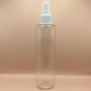 200ML PET Sleek Bottle With 24/410 Mist Pump Ribbed | Premium Mist Sprayer Bottle