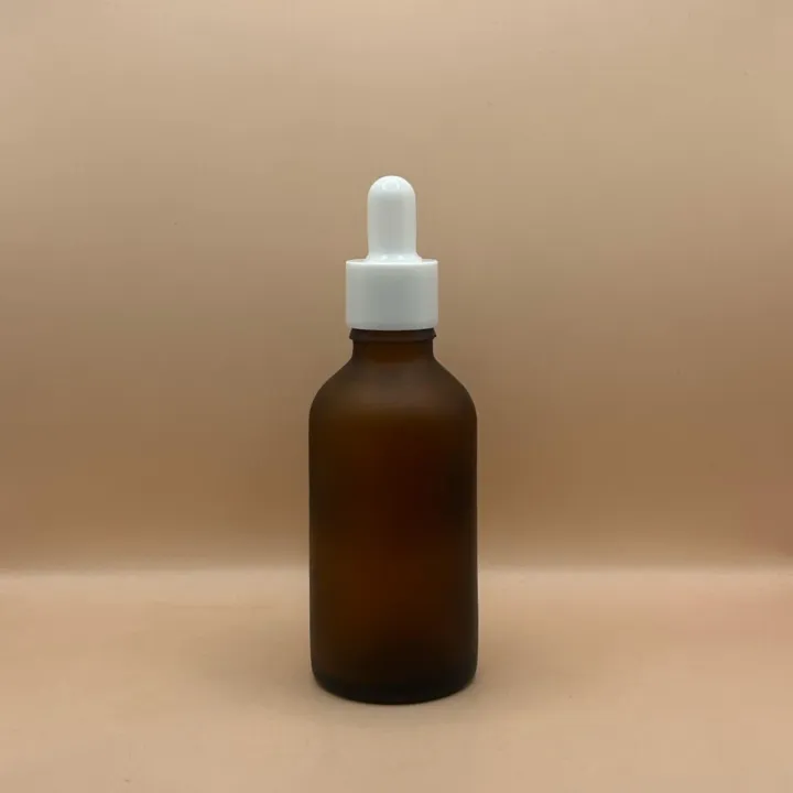 30ML Round Glass Bottle with 18MM Dropper | Essential Oil Serum Tincture Bottle