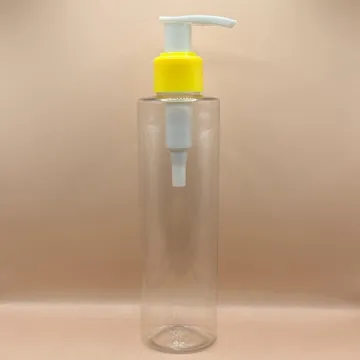 200ML PET Sleek Bottle With 24/410 L1 Dispenser Pump | Skincare, Haircare & Cosmetic Packaging