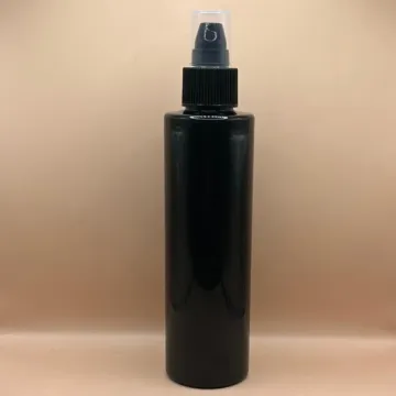 200ML PET Sleek Bottle With 24/410 SPLPAP Pump Ribbed | Premium Skincare & Personal Care Packaging