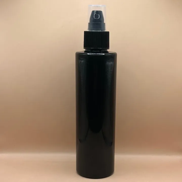200ML PET Sleek Bottle With 24/410 SPLPAP Pump Ribbed | Premium Skincare & Personal Care Packaging