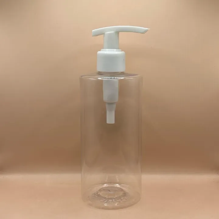 300ML PET Arrow Bottle 24/410 L3 Dispenser Pump | Shampoo Body Wash Lotion Bottle