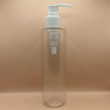 200ML PET Sleek Bottle 24/410 L1 Screw Dispenser Pump | Shampoo Body Wash Lotion Bottle