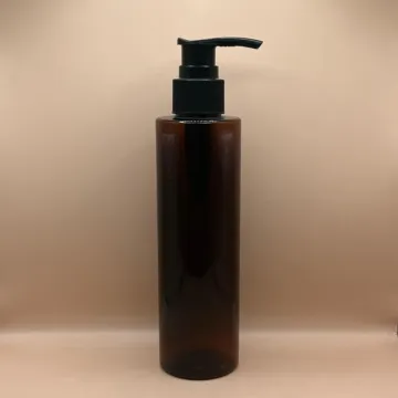 200ML PET Sleek Bottle 24/410 L1 Screw Dispenser Pump | Shampoo Body Wash Lotion Bottle