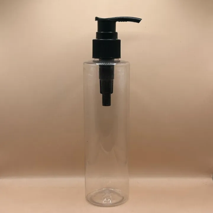 200ML PET Sleek Bottle 24/410 L1 Screw Dispenser Pump | Shampoo Body Wash Lotion Bottle
