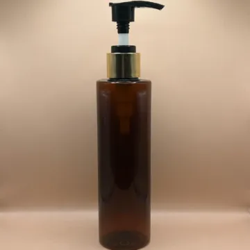 200ML PET Sleek Bottle 24/410 L1 Screw Dispenser Pump | Shampoo Body Wash Lotion Bottle