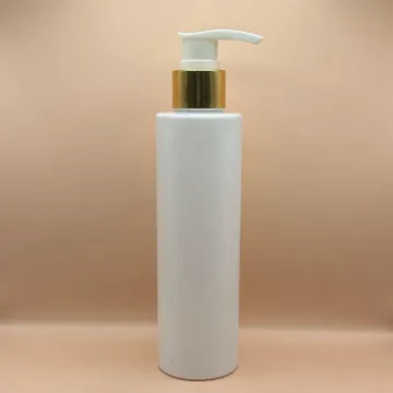 200ML PET Sleek Bottle 24/410 L1 Screw Dispenser Pump | Shampoo Body Wash Lotion Bottle