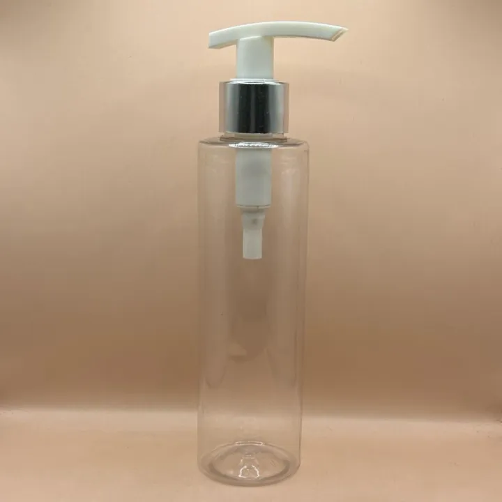 200ML PET Sleek Bottle 24/410 L3 Dispenser Pump | Shampoo Body Wash Lotion Bottle