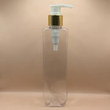 200ML PET Merc Bottle 24/410 L1 Screw Dispenser Pump | Shampoo Body Wash Lotion Bottle