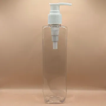200ML PET Merc Bottle 24/410 L1 Screw Dispenser Pump | Shampoo Body Wash Lotion Bottle