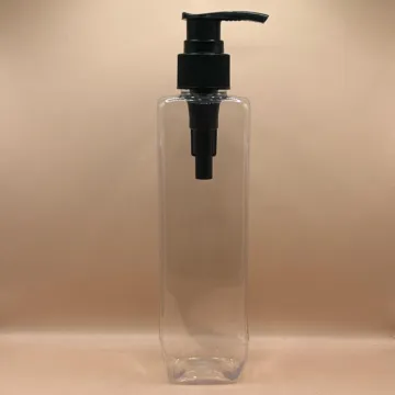 200ML PET Merc Bottle 24/410 L1 Screw Dispenser Pump | Shampoo Body Wash Lotion Bottle