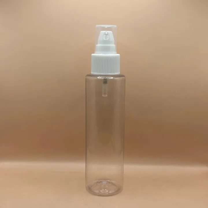 100ML PET Sleek Bottle With 24/410 SPLPAP Pump Ribbed | Skincare & Personal Care Packaging