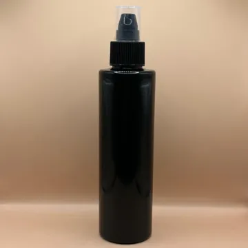 250ML PET IMP Bottle Oval With 24/410 SPLPAP Pump Ribbed | Premium Cosmetic & Skincare Packaging